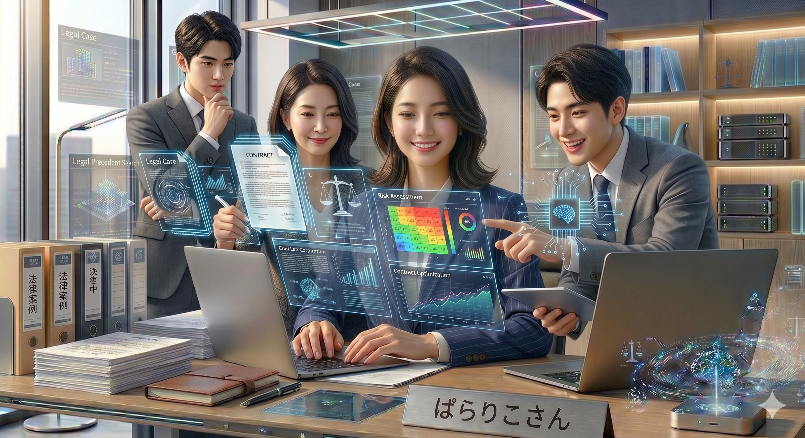 ぱらりこさん 開発チーム